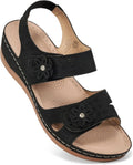 Orthopedic Wedge Sandals for Women - Comfortable Dressy Walking Wedges