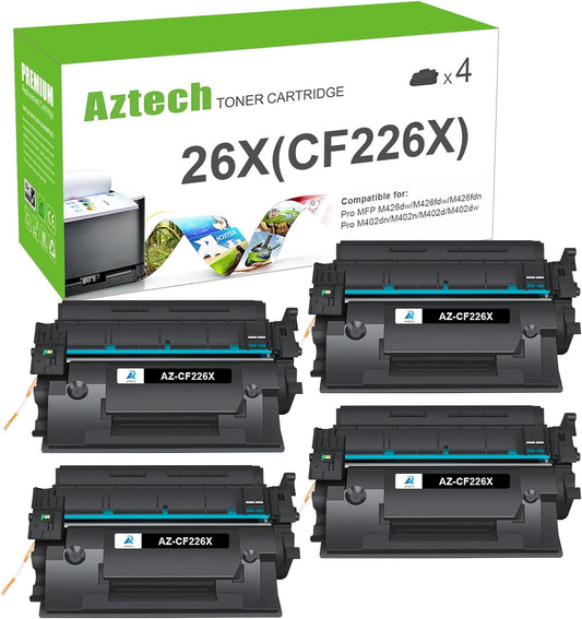 Aztech Compatible Toner Cartridge Replacement for HP 26X CF226X
