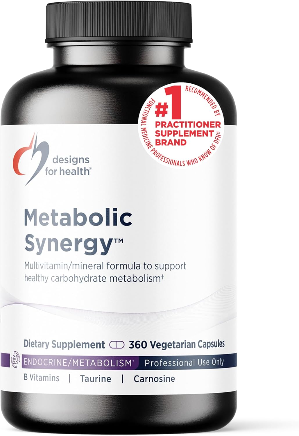 Metabolic Synergy Multivitamin with R-Lipoic Acid and Minerals