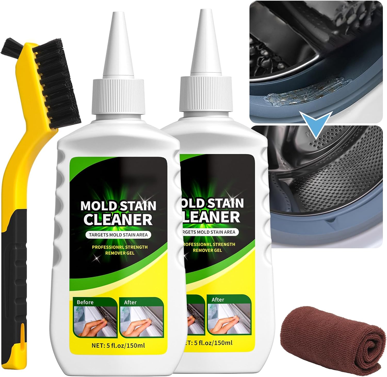 2 Pack Washing Machine Stain Remover Gel - SEDITY