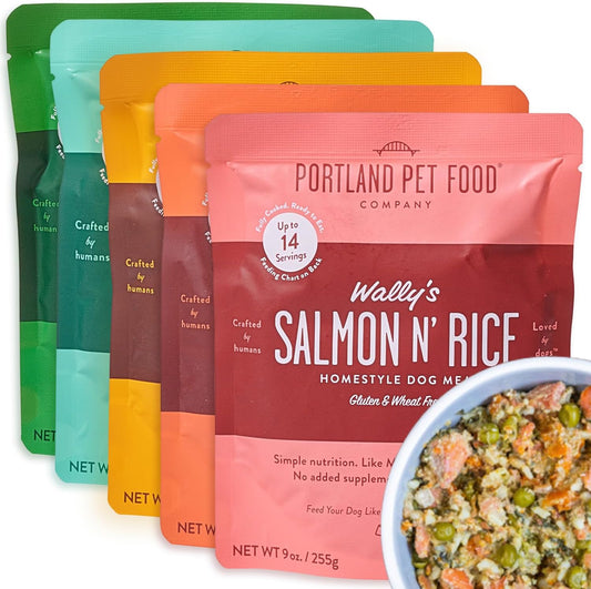 Portland Pet Food Company Fresh Dog Food Pouches for Dogs