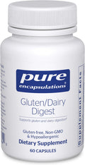 Gluten/Dairy Digest Enzyme Capsules - Targeted Gluten & Dairy Support