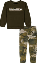 Under Armour Boys Hoodie Set - Lightweight Relaxed Fit Zip Up Athletic