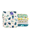 Miosolo Classic Reusable Cloth Diapers Set - Adjustable, 6-Pack
