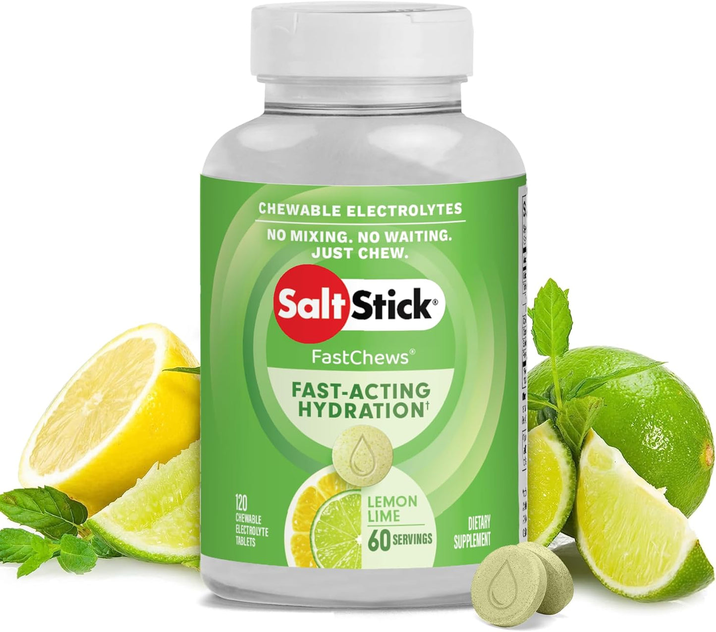 SaltStick Electrolyte FastChews for Quick Hydration and Energy