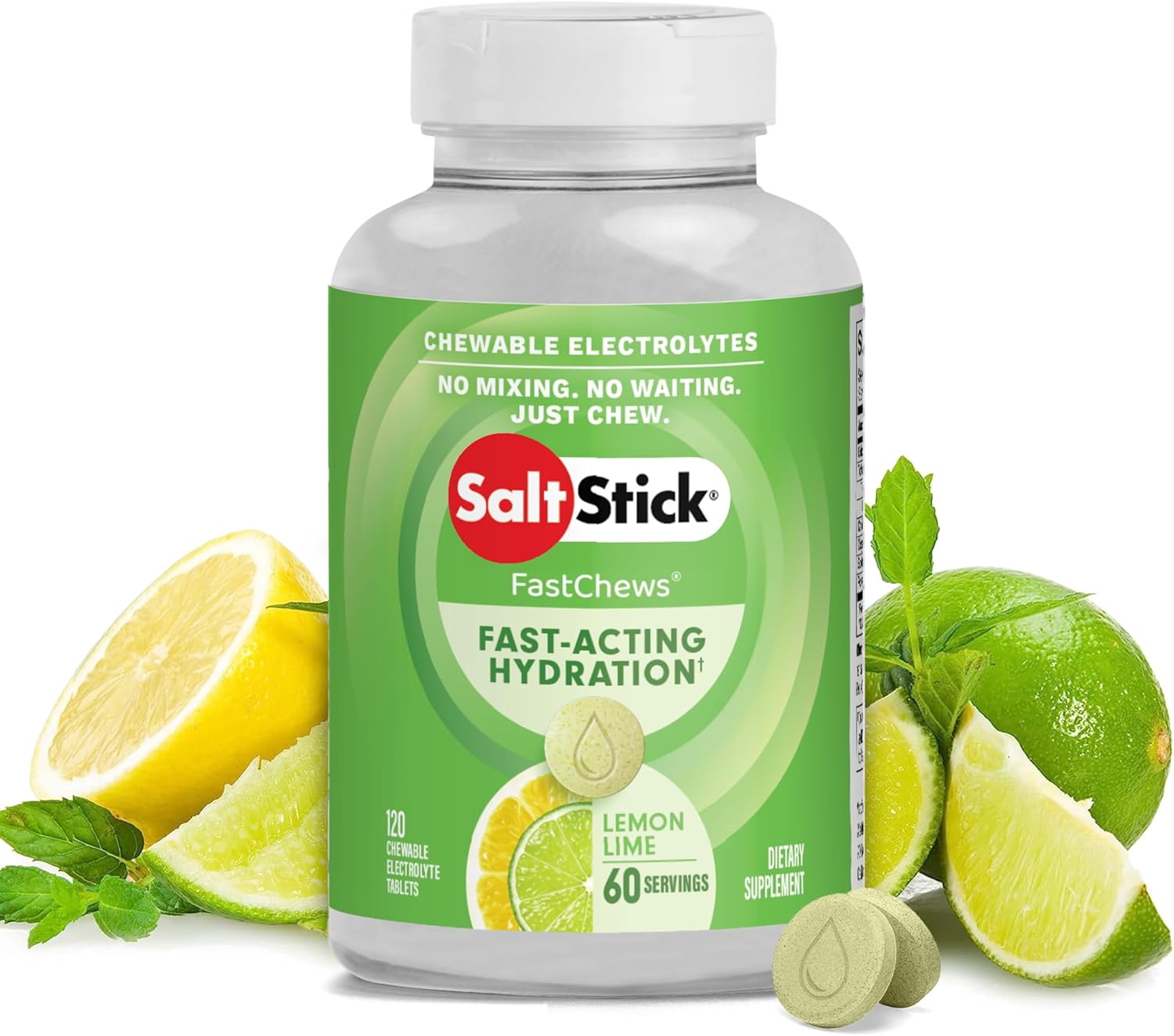 SaltStick Electrolyte FastChews for Quick Hydration and Energy