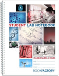 BookFactory Carbonless Student Lab Notebook - Duplicator Grid