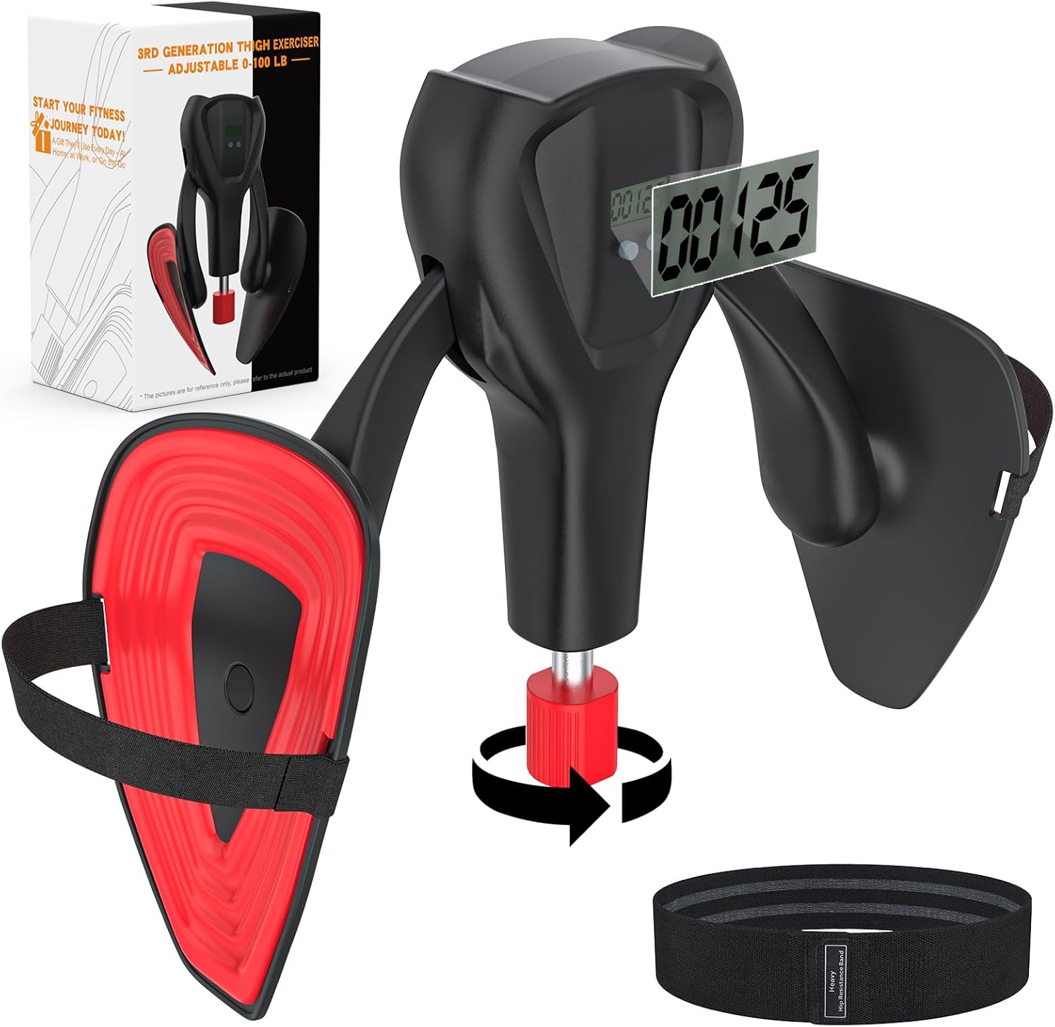 3rd Gen Thigh-Master Adjustable Resistance Inner Thigh Trainer