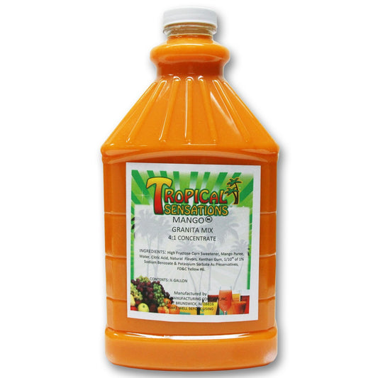 Tropical Sensations Mango Slushie Mix - Non-Alcoholic Delight