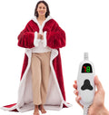 Heated Wearable Blanket with Foot Pocket for Ultimate Comfort