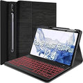 Backlit Keyboard Case for Samsung Galaxy Tab S8 Plus 12.4 in