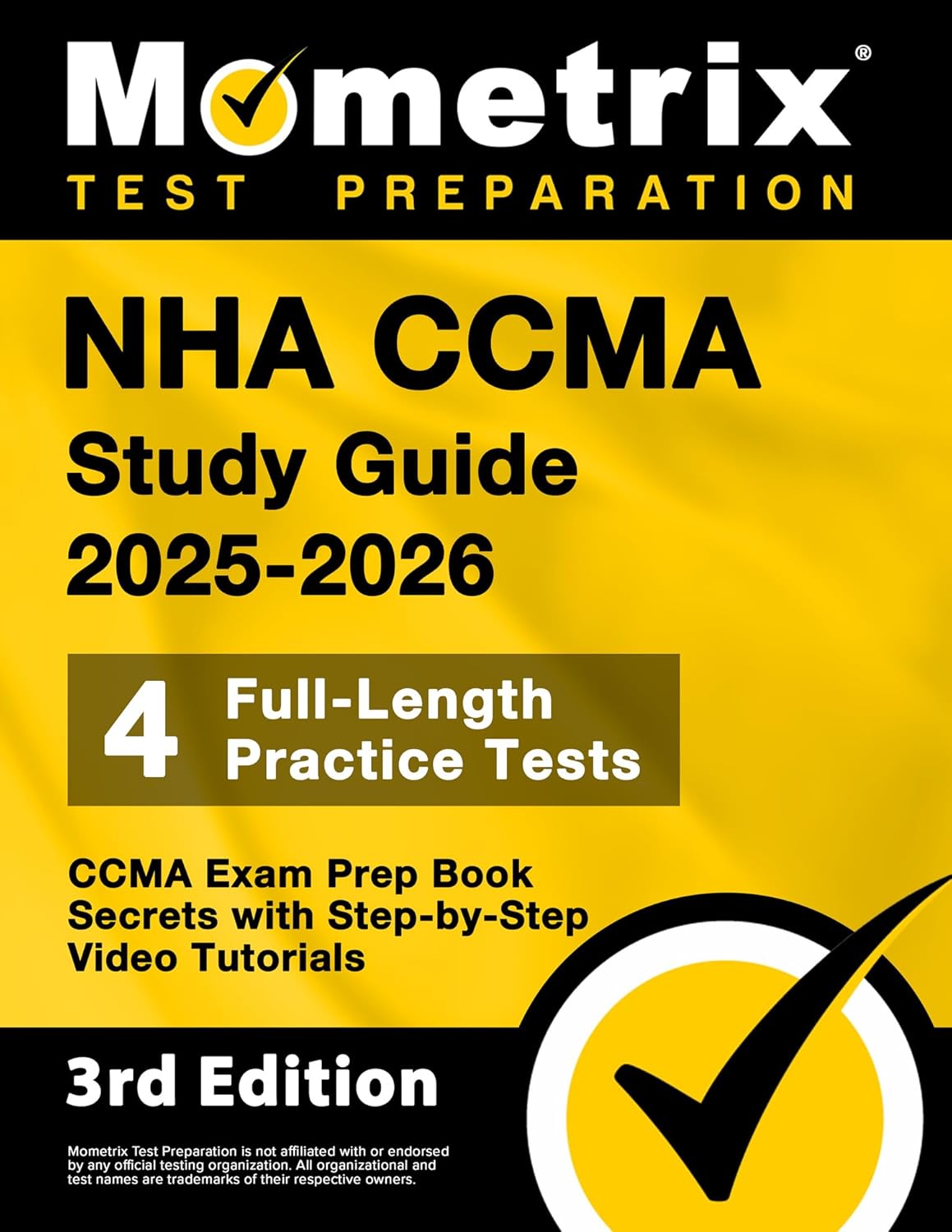 NHA CCMA Study Guide 2025-2026 with Practice Tests and Videos