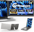 Teamgee Laptop Screen Extender 14in FHD Portable Monitor - Ultra-Thin