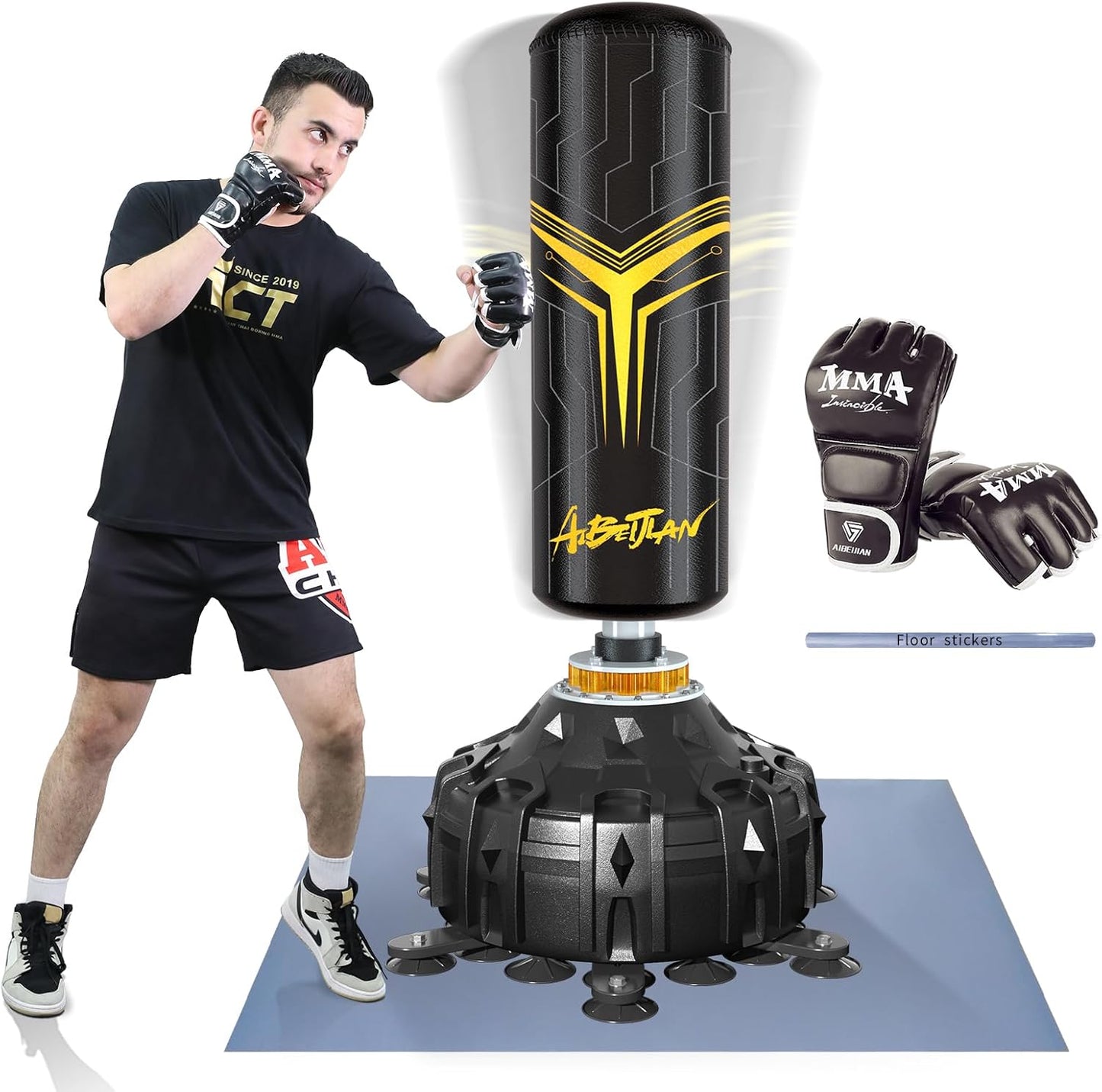 AIBEIJIAN Kickboxing Bag Set - Superior Stability