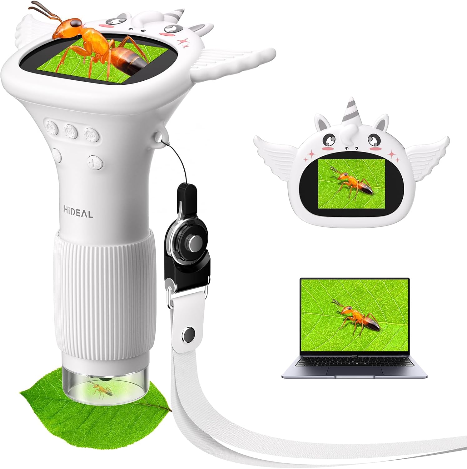HP40 IPS Microscope for Kids: Fun Portable Educational Tool