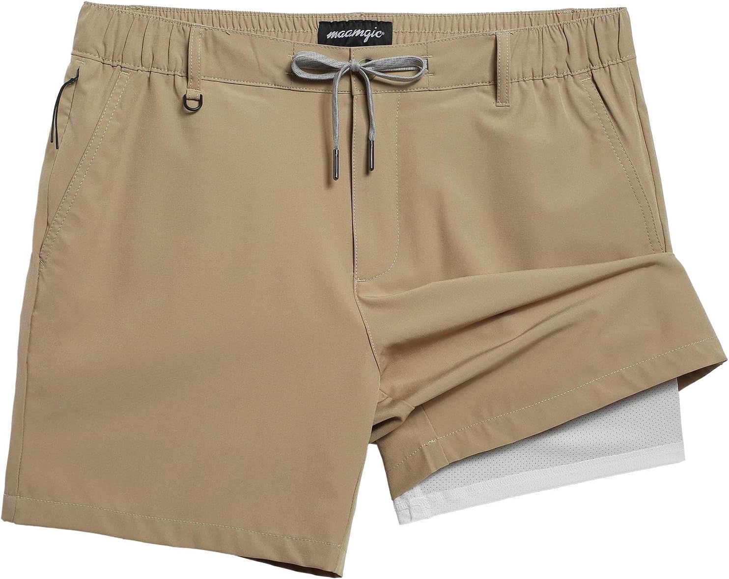 Mens Casual Shorts with Compression Liner for Ultimate Comfort
