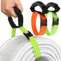 Heavy Duty Storage Straps 2 Pack with Handle and Black Steel Buckles