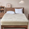 Truly Velvet Fitted Sheet Queen Size - Plush Deep Pocket Comfort