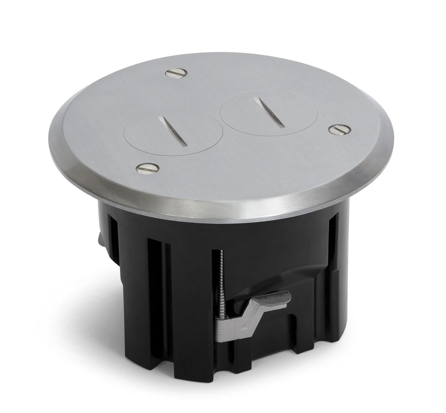 Lew Electric Round Floor Box Kit for Indoor Installations