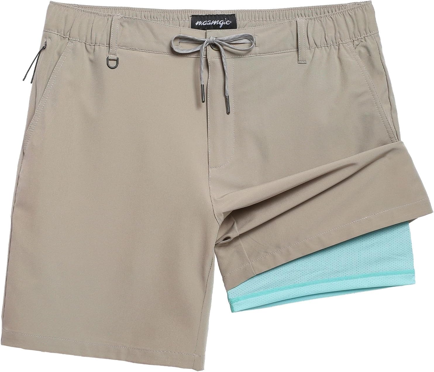 Mens Casual Shorts with Compression Liner for Ultimate Comfort