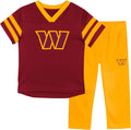 Outerstuff Toddler Red Zone V-Neck T-Shirt & Pants Set - Team Ready