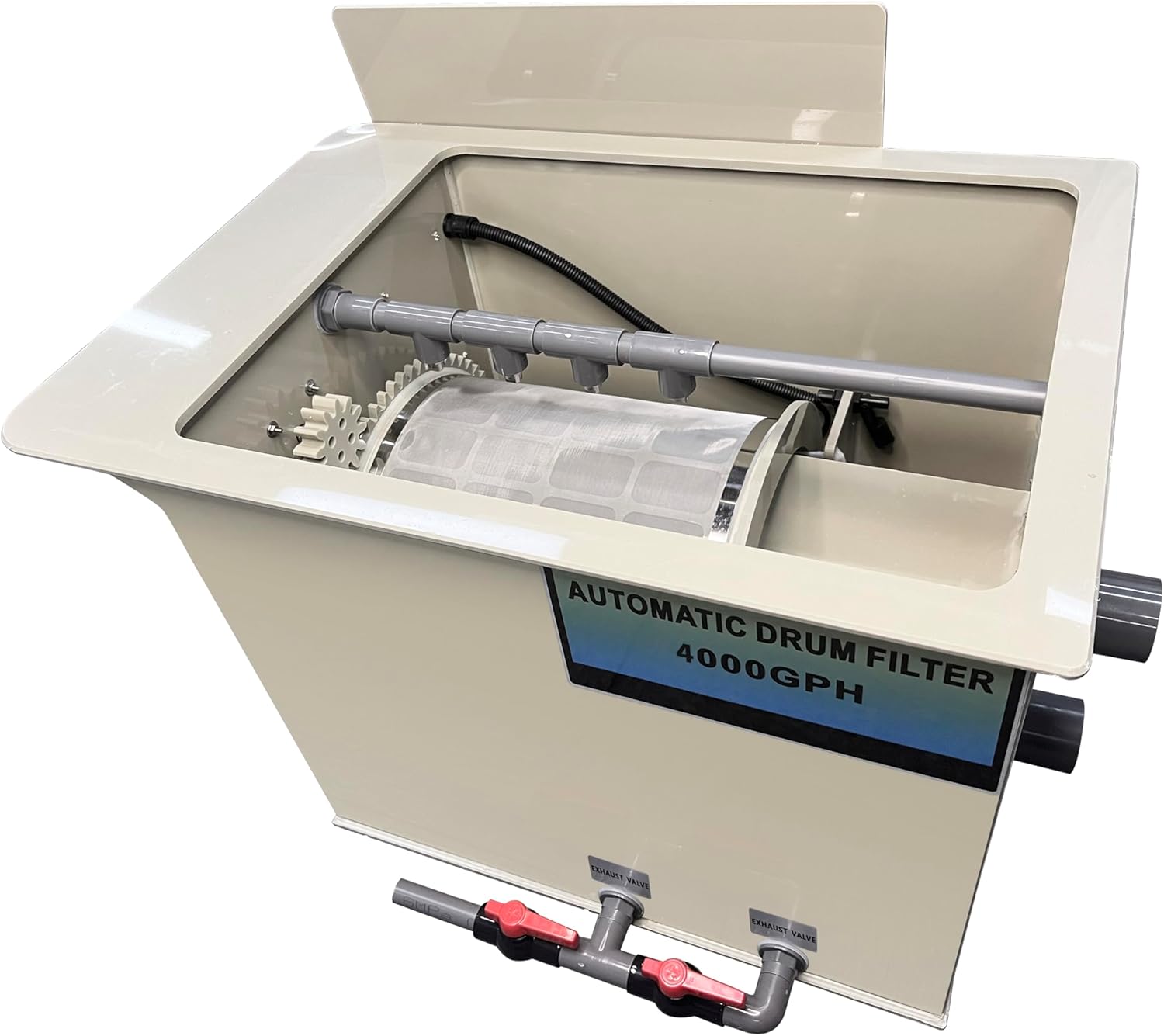Rotary Drum Filter for Koi Pond and Aquarium by elelife