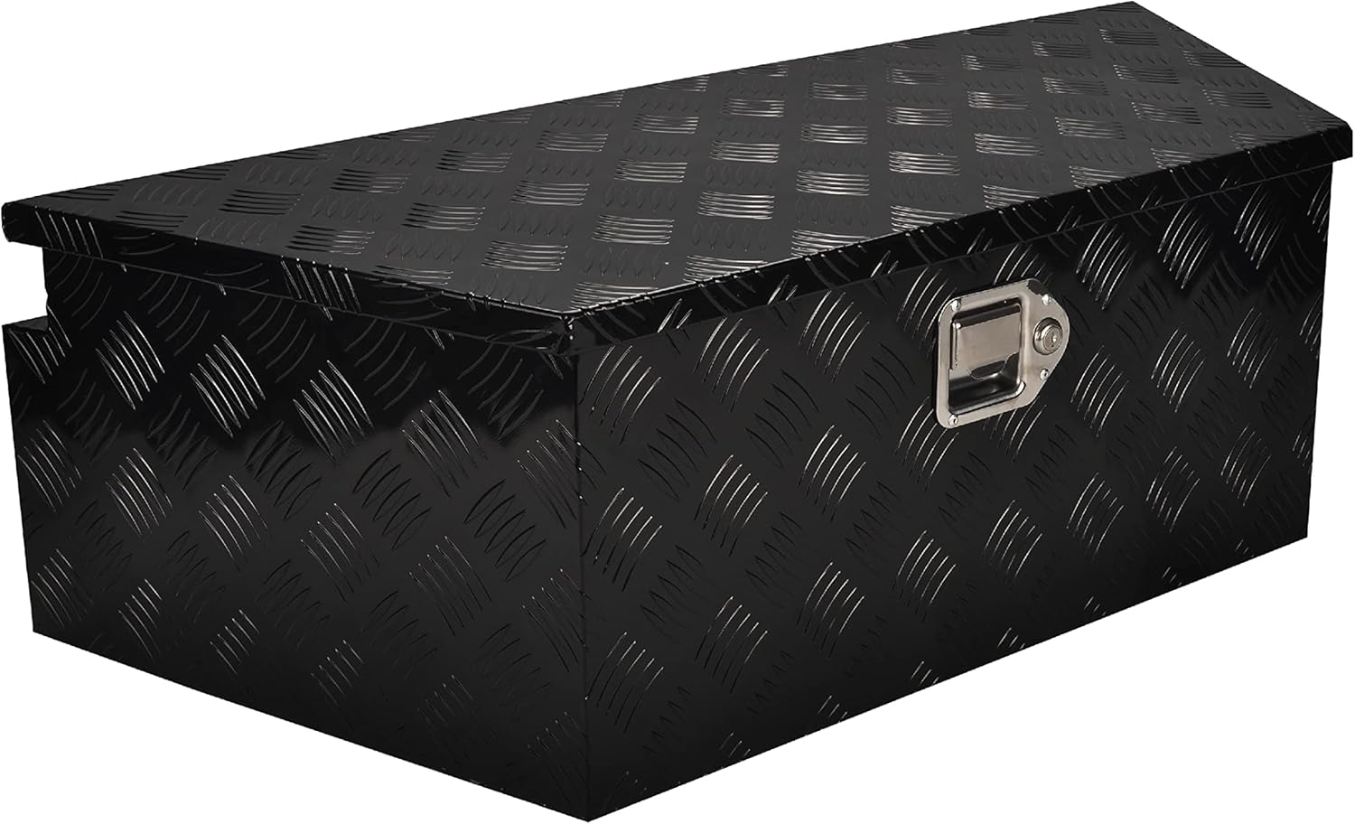 39 Inch Aluminum Utility Trailer Tool Box with Lock & Keys