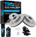 Front Brake Pad & Rotor Kit for 2004-10 BMW X3 - G-Coated Rotors