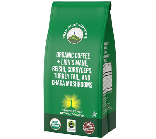 Peak Performance Mushroom Coffee Blend