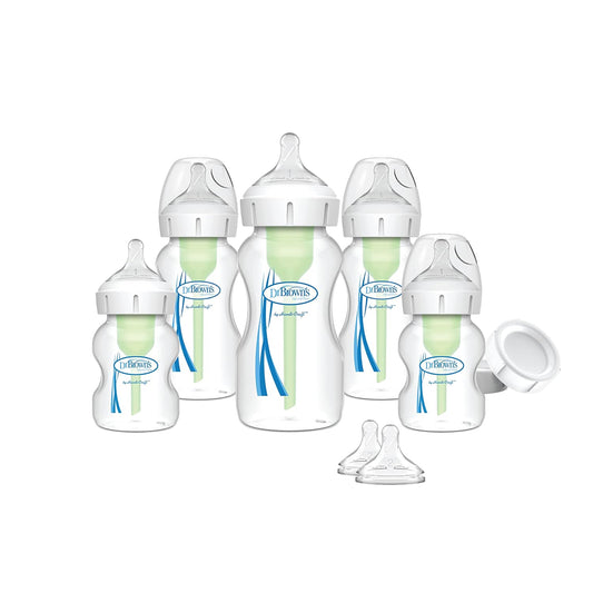 Anti-Colic Wide-Neck Baby Bottle Set by Dr. Brown's