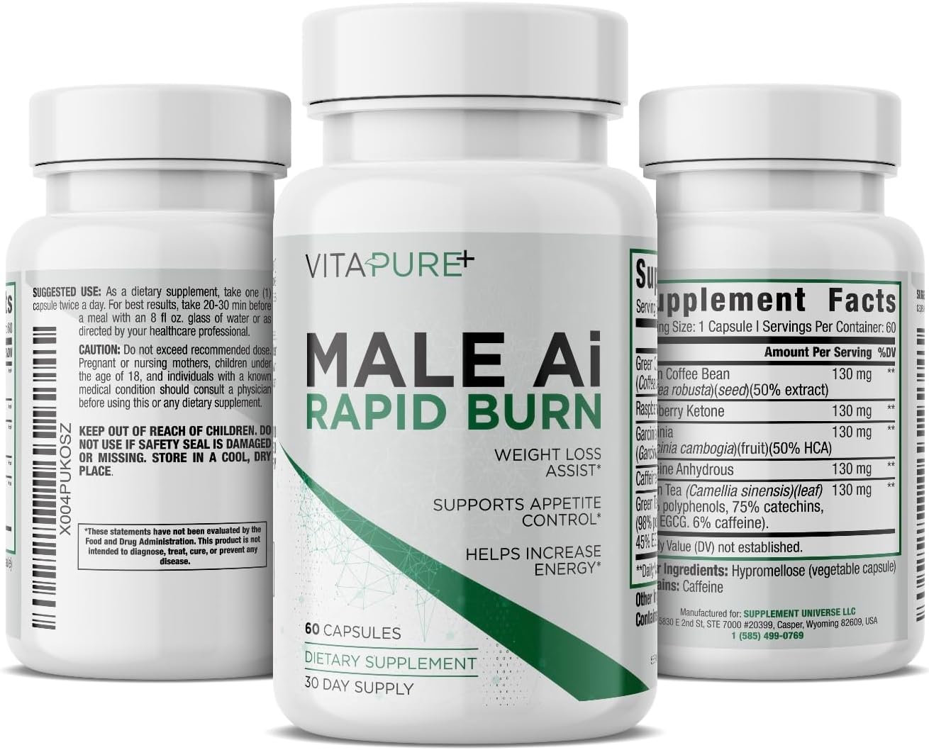 Male Ai Rapid Fat Burner for Men - Effective Weight Loss Support