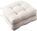 Battilo Chair Cushions Set of 2 for Dining Chairs - Supportive 4in