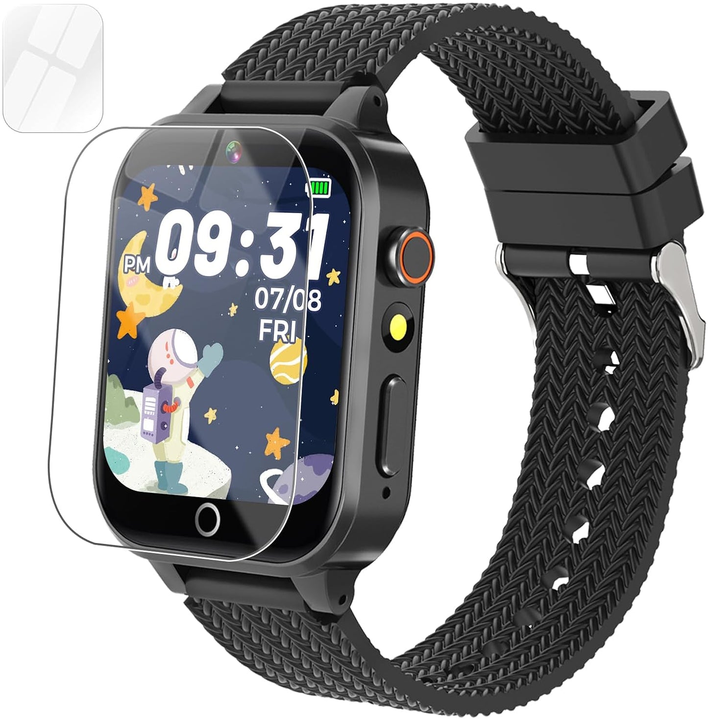 Kids Smart Watch with 2 Screen Protectors and 26 Games Fun