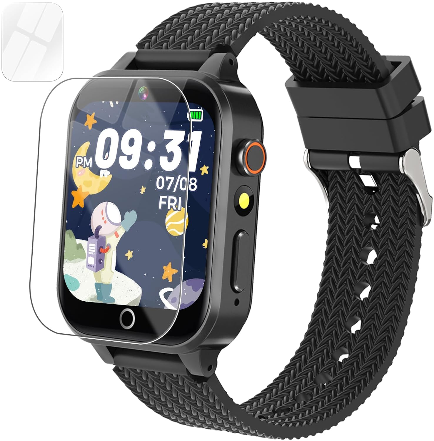 Kids Smart Watch with 2 Screen Protectors and 26 Games Fun