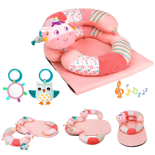 3-in-1 Infant Seat & Lounger - Prevent Reflux!