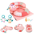3-in-1 Tummy Time Pillow and Seated Support Playmat - Versatile Infant