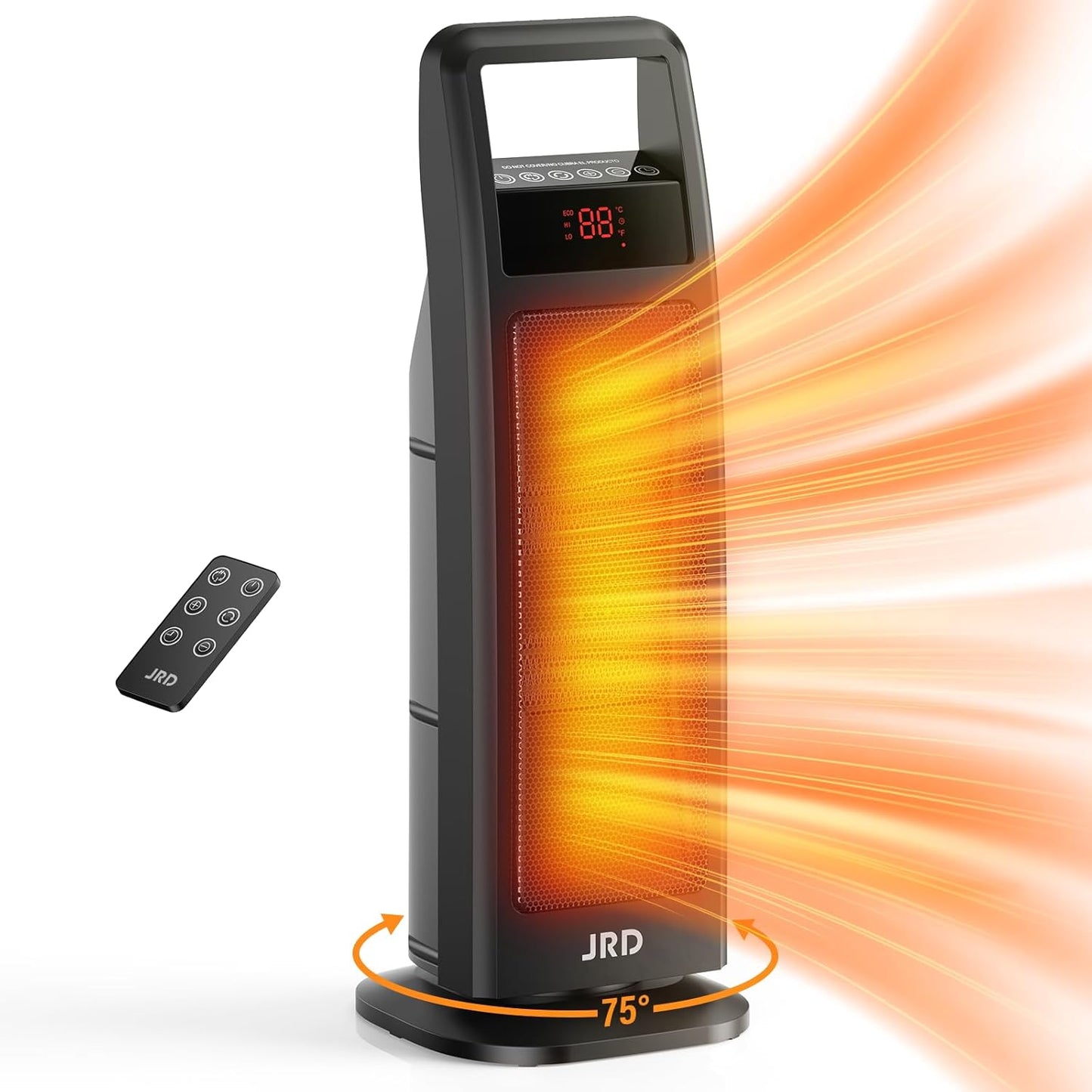JRD 24 Fast Electric Heater: Powerful 1500W Heat in Large Spaces