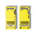 Inkbox Freehand Tattoo Marker Kit Medium & Fine Tips - Lasts Up to 10