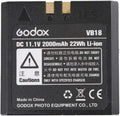 GODOX VB18 Battery Replacement DC 11.1V 2000mAh - Reliable Flash Power