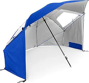 Sport-Brella Super-Brella 8-Foot Canopy for Sun and Rain Protection