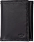 DOCKERS Men's Extra Capacity Slim Trifold Wallet - Slim RFID Shield
