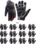 HANDLANDY Mens Work Gloves Touch Screen - Padded Knuckles & Palm