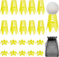 Improved Golf Training: 20 Plastic Tees by Sanchamy