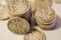USA Walking Liberty Half Dollar Coin Set of 5 - 90% Silver