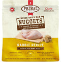 Primal Freeze Dried Raw Dog Food Nuggets, Rabbit - High Protein Raw