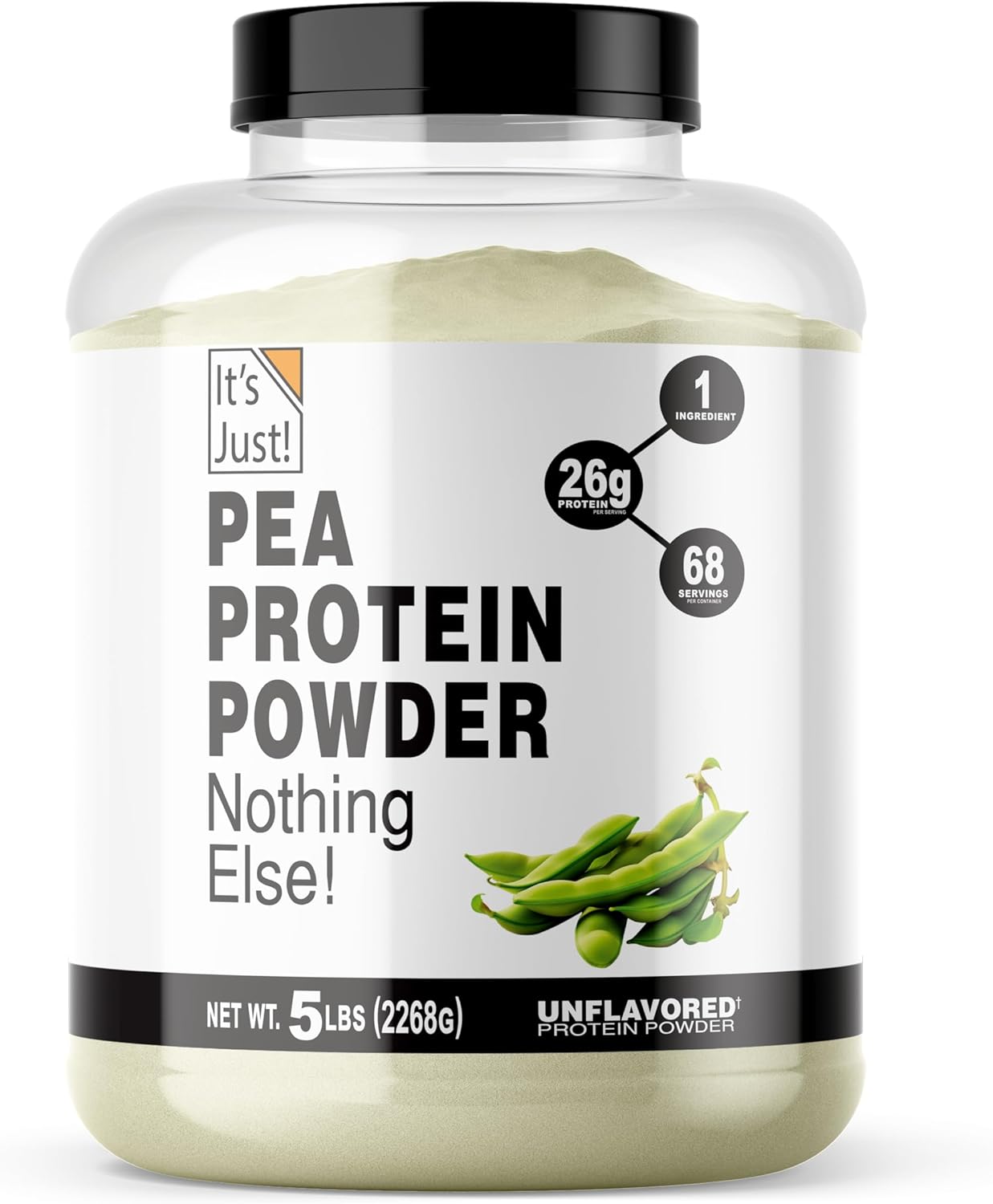 100% Pea Protein Isolate - Vegan Plant Based Protein Powerhouse