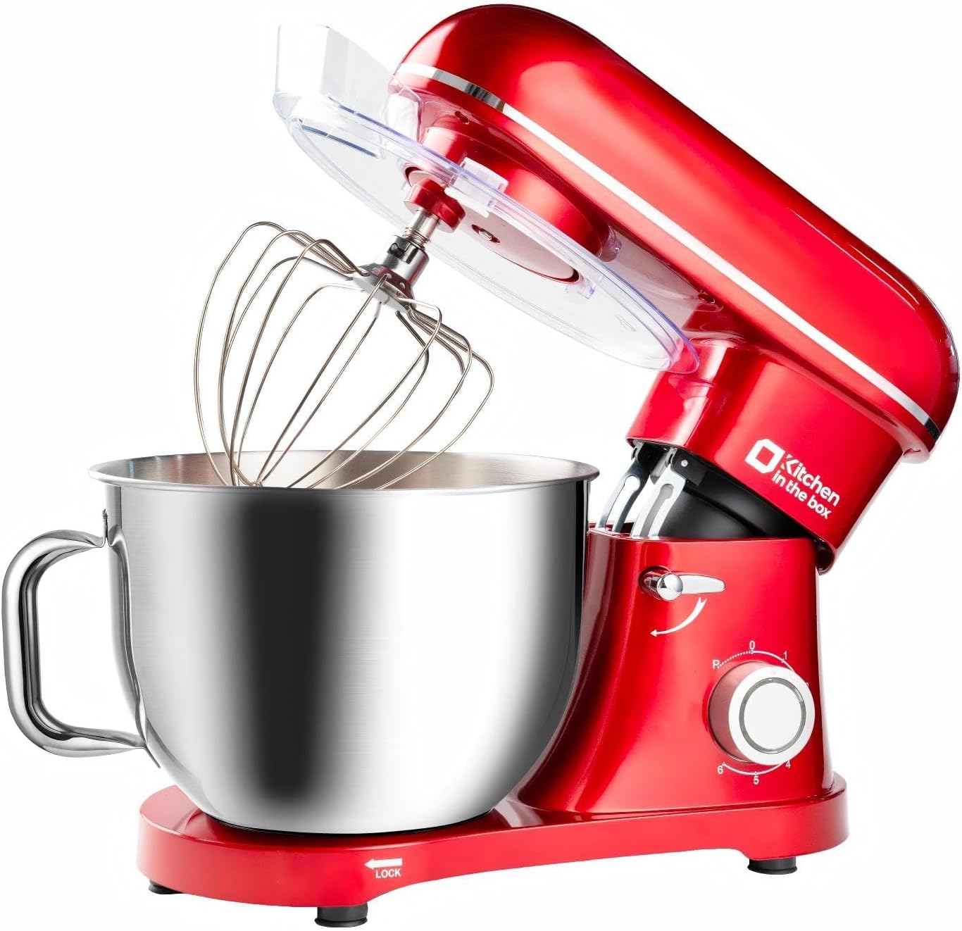 8.5 Quart Stand Mixer with Powerful 900W Motor for Baking