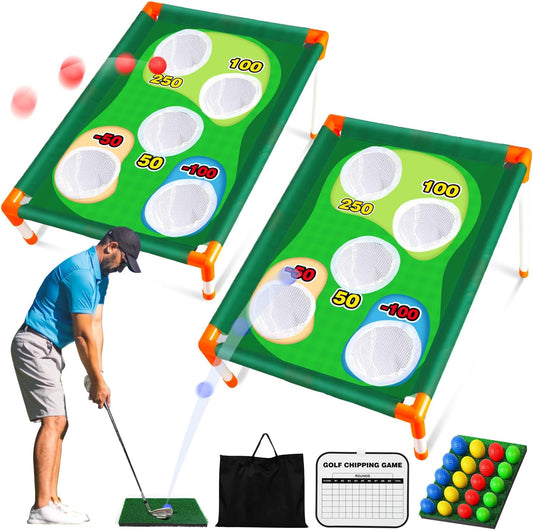 Golf Chipping Game for Backyard Fun!
