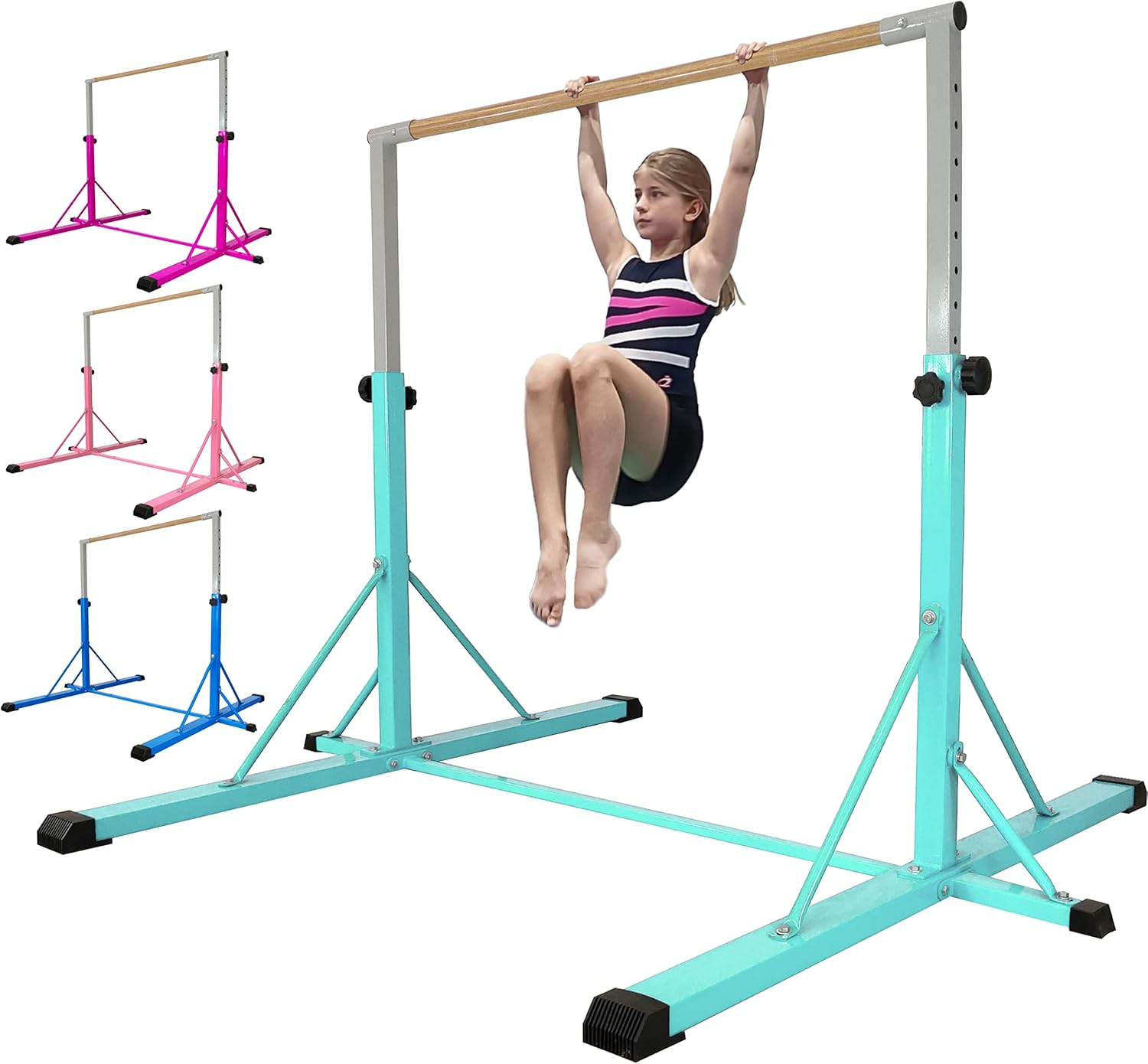 Adjustable Gymnastics Bar for Kids - Safe & Stable Training
