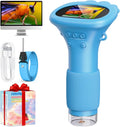 Kids Microscope Pocket Portable Microscope with 2in Screen - Handheld